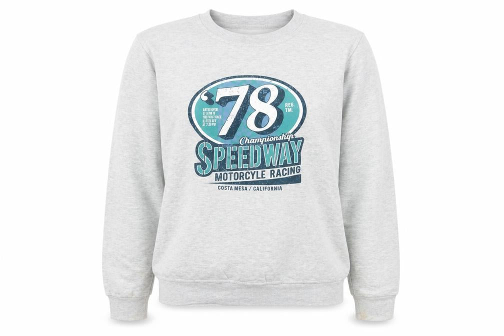Pink Vanilla Grey S/M Motorcycle Sweatshirt