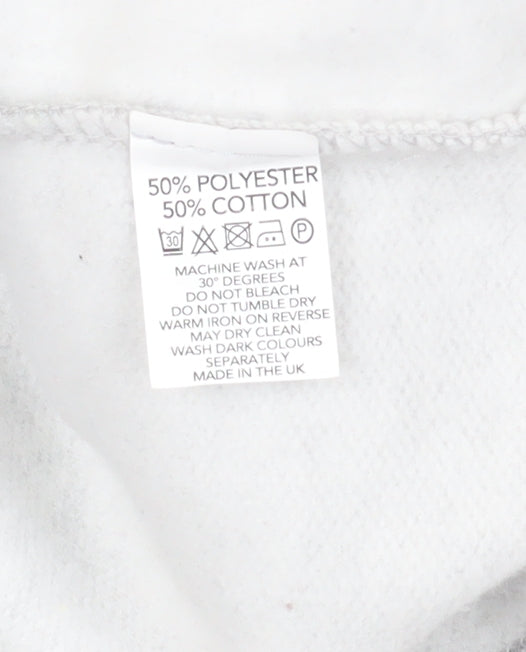 Pink Vanilla Grey S/M Motorcycle Sweatshirt