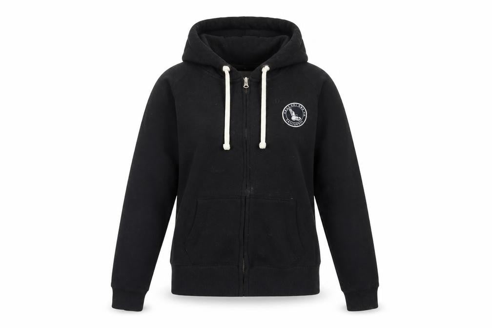 SoulCal Black Full Zip Hoodie, Size M, Hooded