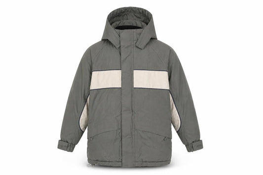 Alpine Snowsport Green Parka Jacket with Hood