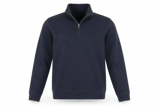 Crew Clothing Blue Zip Sweatshirt M - Warm & Stylish