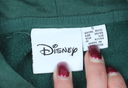 Preloved Disney Green Winnie the Pooh Hoodie, Size S, Women's Pullover - Label