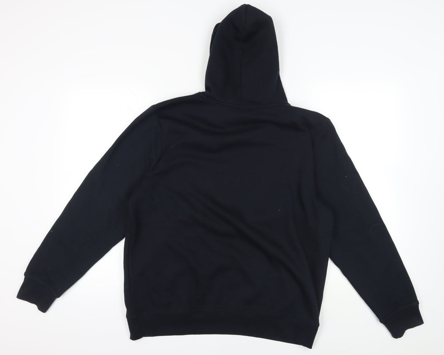 Black England Football Hoodie L Unisex Adults