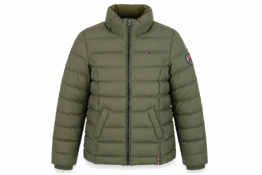 Hilfiger Denim Green Puffer Jacket - S
