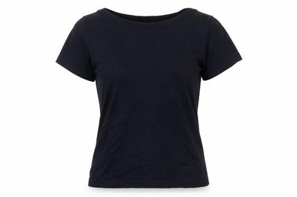 Next Womens Blue Boat Neck Cotton Pullover Jumper Size 10