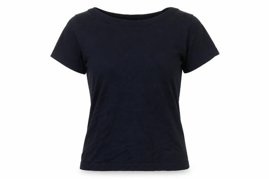 Next Womens Blue Boat Neck Cotton Pullover Jumper Size 10