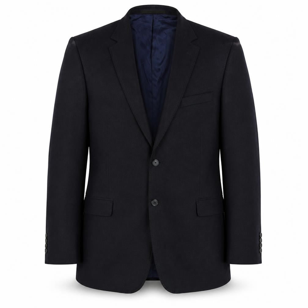 Marks & Spencer Mens Blue Polyester Jacket Blazer Size 42 Regular