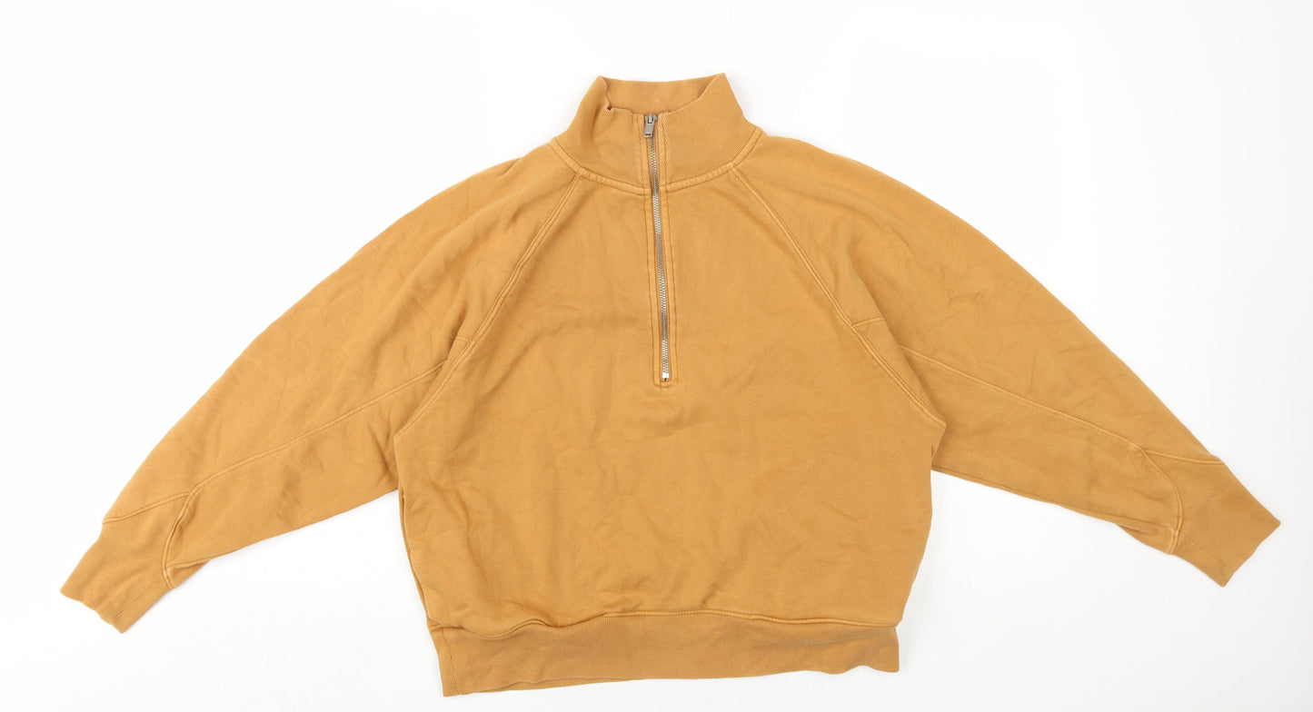 Gap Womens Beige Cotton Pullover Sweatshirt Size S Pullover