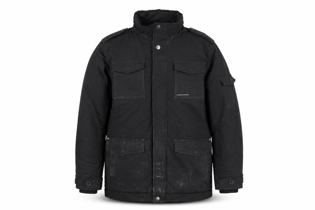 VOLCANO Mens Black Jacket Coat Size L Zip