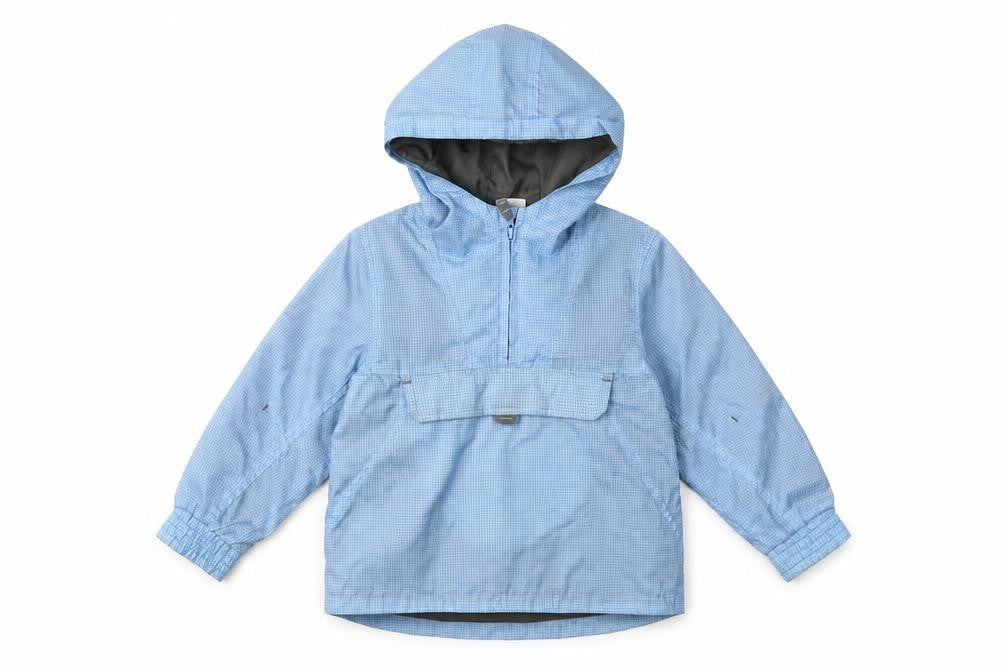 Mini Club Boys Blue Check Jacket Size 4-5 Years Pullover