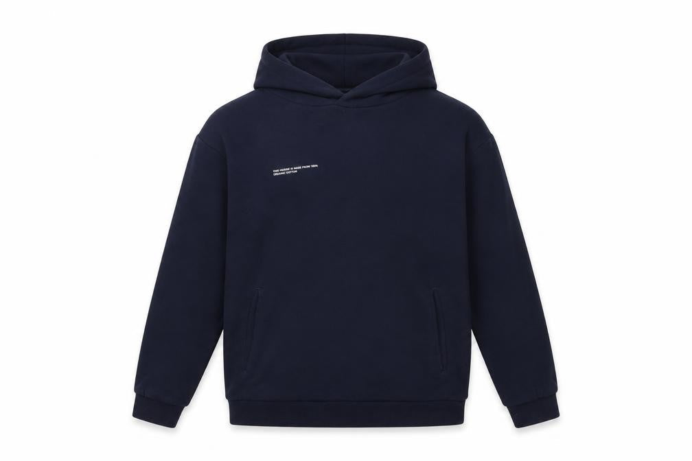 Pangaia Boys Black Cotton Pullover Hoodie Size 9-10 Years Pullover