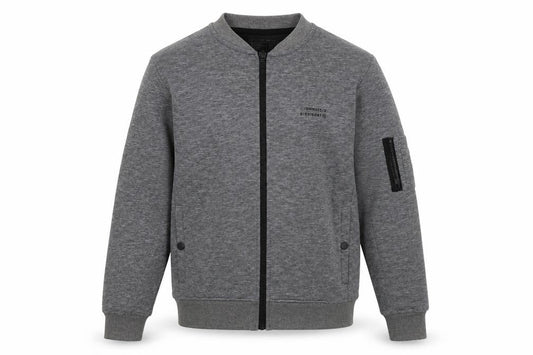 DNM Dissident Mens Grey Cotton Full Zip Sweatshirt Size M