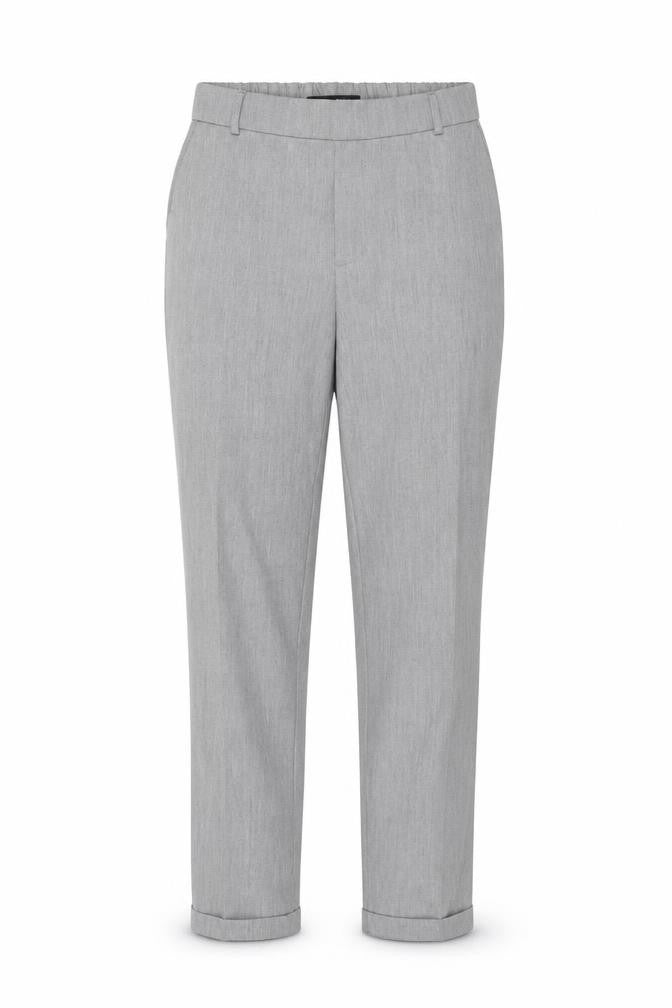 VERO MODA Womens Grey Polyester Trousers Size XS L27 in Regular