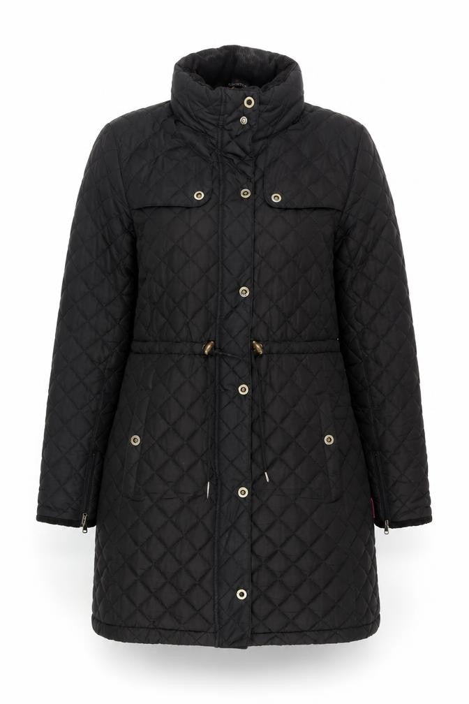Target Dry Black Quilted Puffer Jacket L