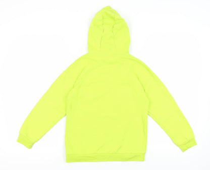 Back view of Xbox Green Pullover Hoodie, boys’ 10-11 yrs, graphic print