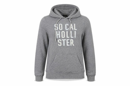 Hollister Womens Grey Pullover Hoodie M