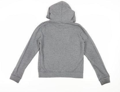 Hollister Womens Grey Pullover Hoodie M