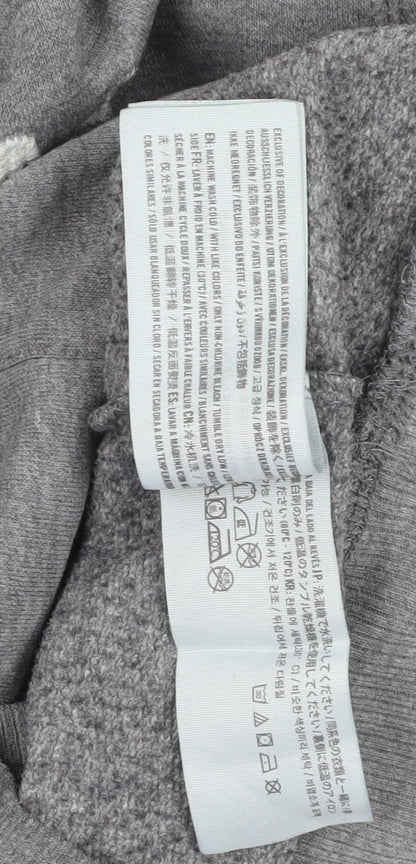 Hollister Womens Grey Pullover Hoodie M
