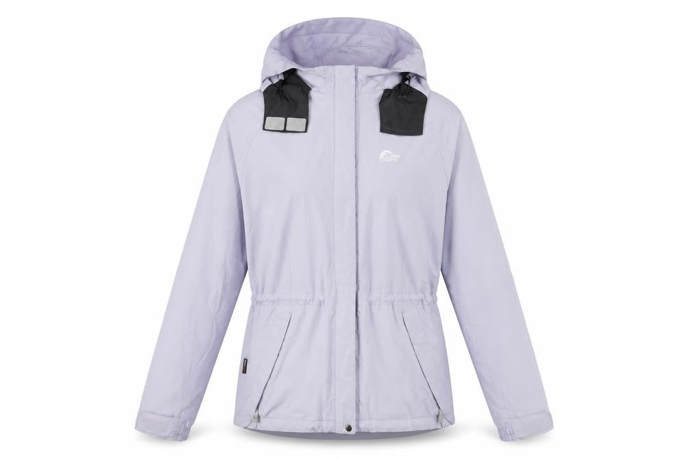Lowe Alpine Purple Hooded Anorak Jacket M Women