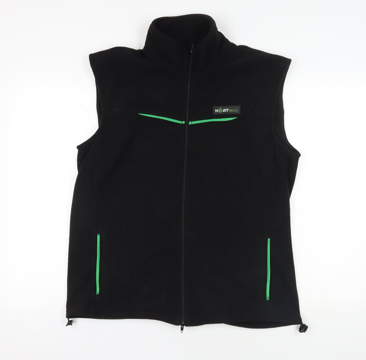 HEATfabric Black Fleece Waistcoat Size L
