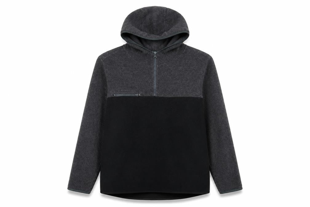 GAP Men's Grey & Black Pullover Hoodie, Size M