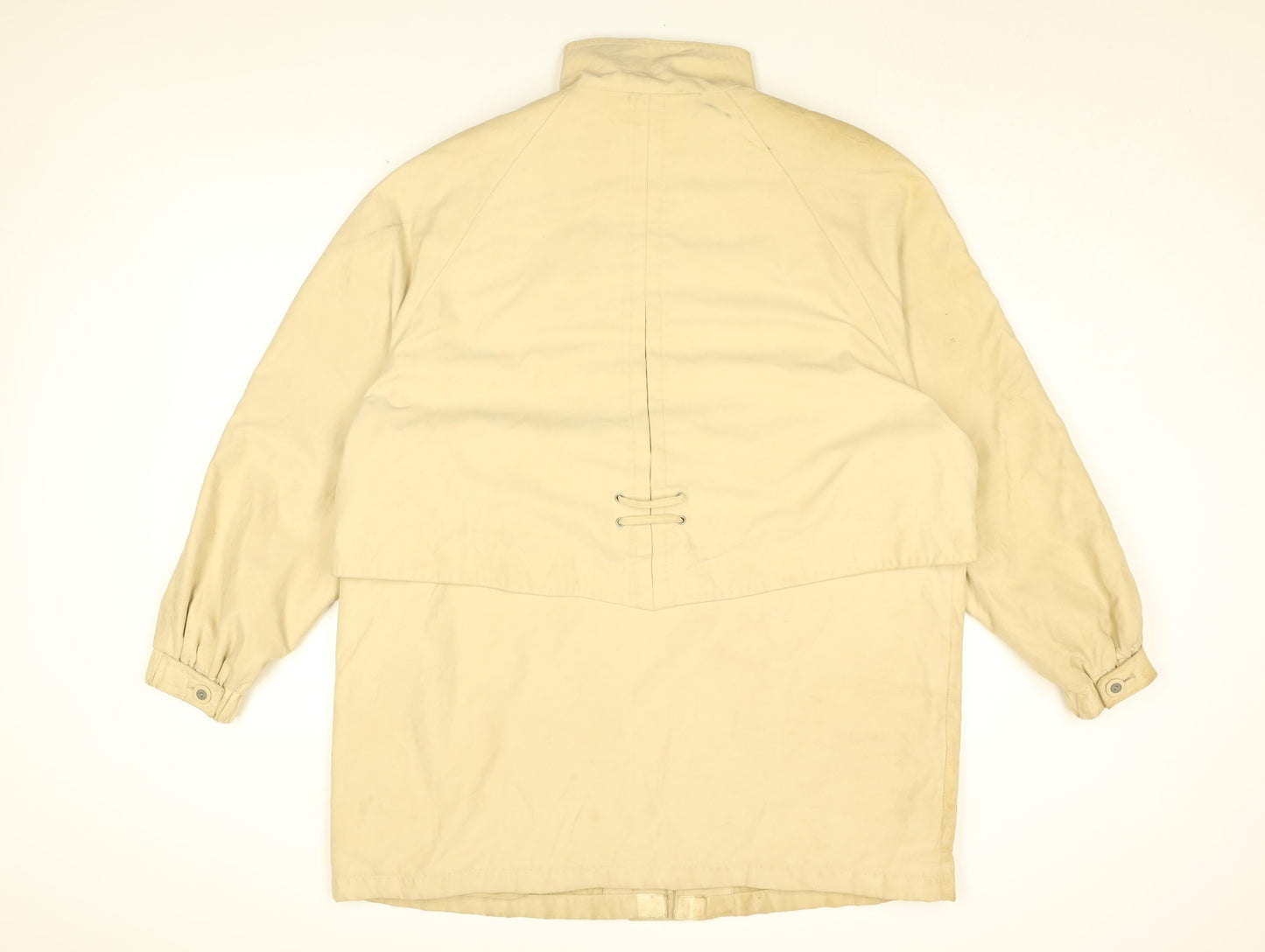 CANDA Womens Beige Overcoat Coat Size 20 Zip