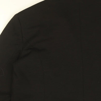 Oasis Womens Black Jacket Blazer Size 12 Button