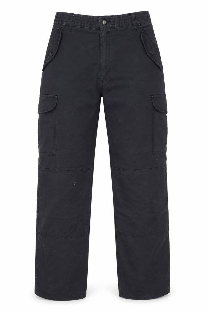 Portwest Mens Blue Polyester Trousers Size M L31 in Regular Zip