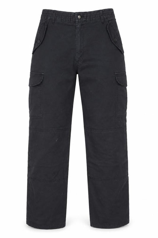 Portwest Mens Blue Polyester Trousers Size M L31 in Regular Zip