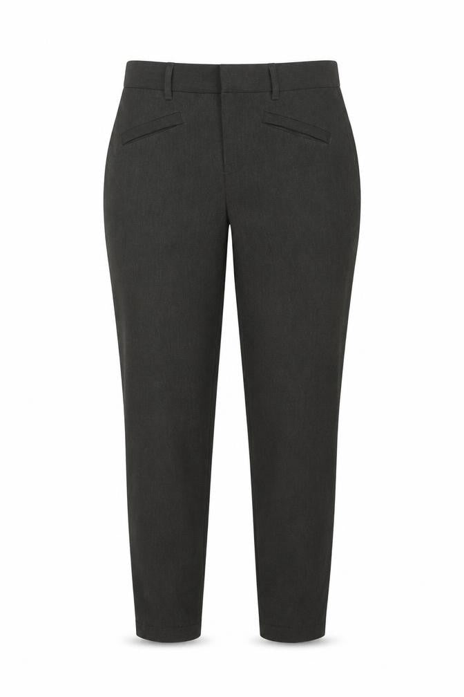 Gap Womens Grey Cotton Trousers Size 6 L27 in Regular Zip