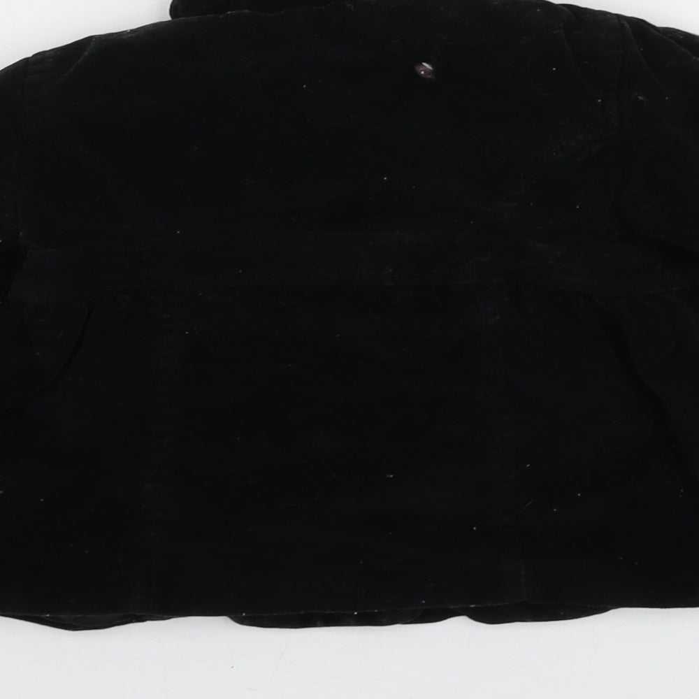 Gap Girls Black Jacket Size 2 Years Button