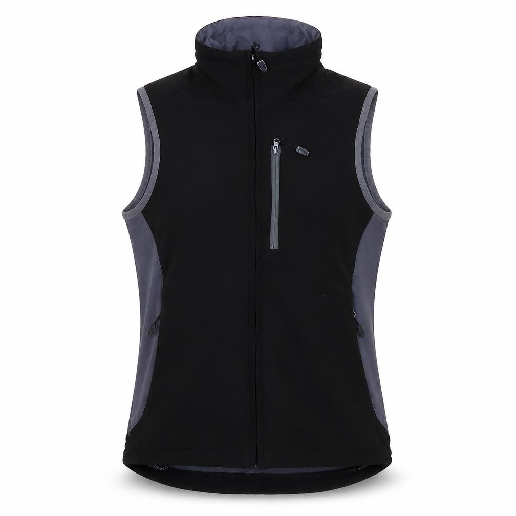 X-ert Preformance Womens Black Jacket Waistcoat Size 8 Zip