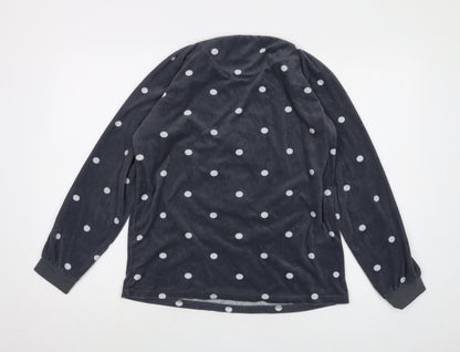 Preloved Disney Womens Grey Polka Dot Polyester Basic T-Shirt Size S Crew Neck - Minnie Mouse - Back