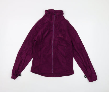 Hi Gear Womens Purple Jacket Size 6 Zip