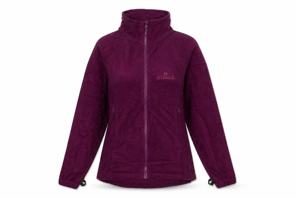 Hi Gear Womens Purple Jacket Size 6 Zip
