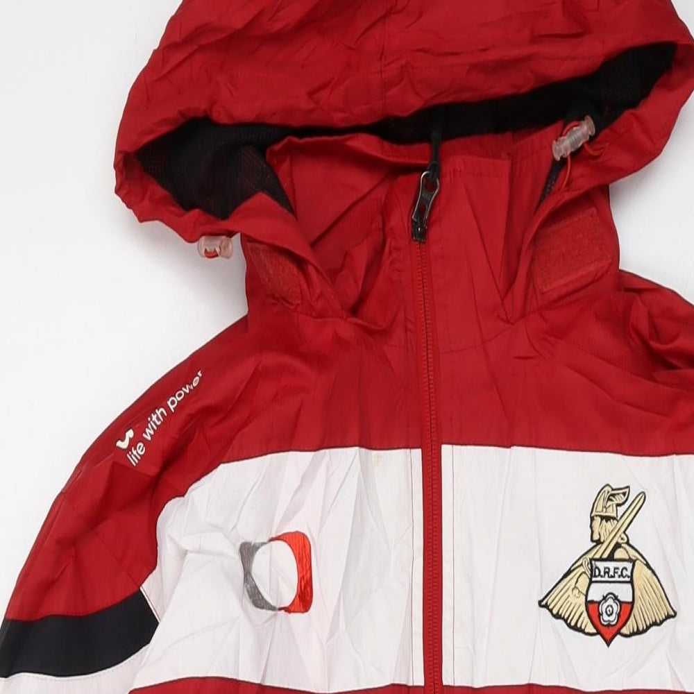 Club Doncaster Mens Red Jacket Size M Zip