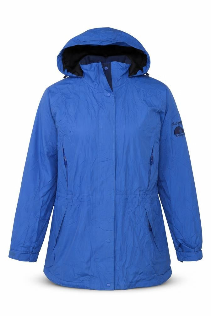 Jack Murphy Womens Blue Jacket Size 14 Zip