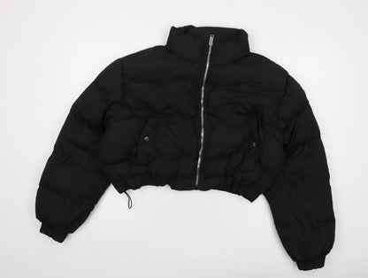 The Rock n Rev Womens Black Jacket Size 14 Zip