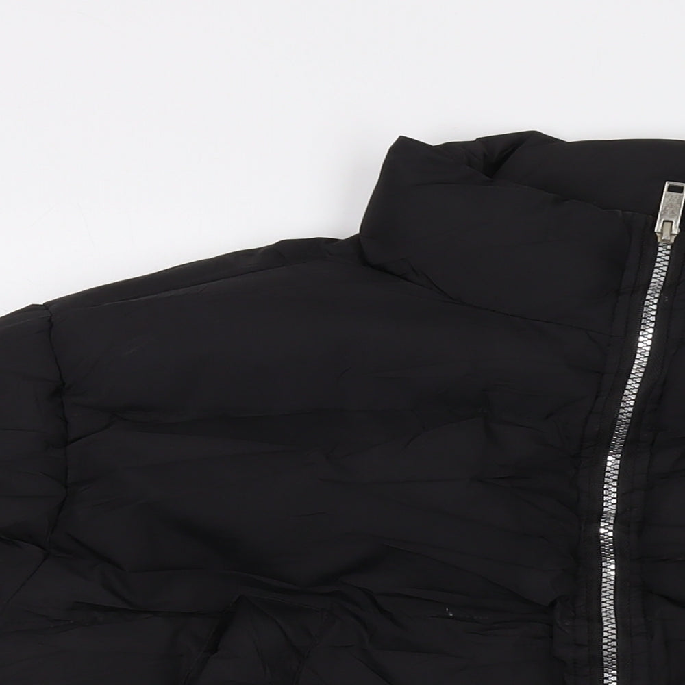 The Rock n Rev Womens Black Jacket Size 14 Zip