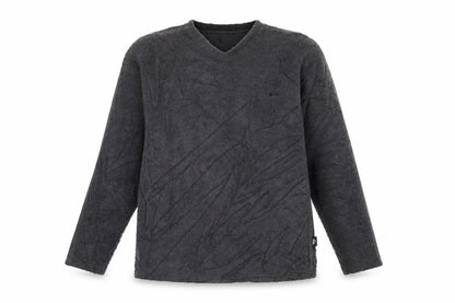 Quicsilver Mens Grey Polyester Pullover Sweatshirt Size L