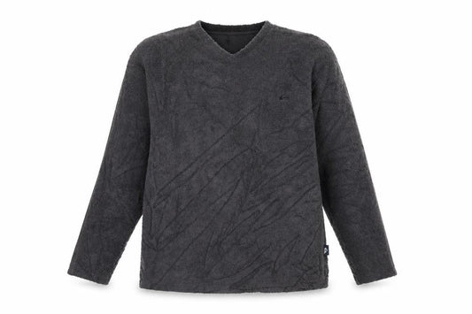 Quicsilver Mens Grey Polyester Pullover Sweatshirt Size L