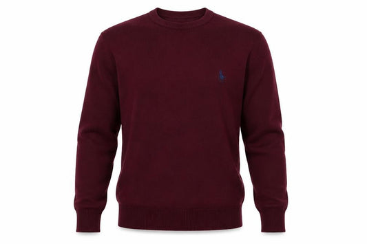 Jack Wills Mens Red Crew Neck Cotton Pullover Jumper Size XS Long Sleeve - Logo, Embroidered