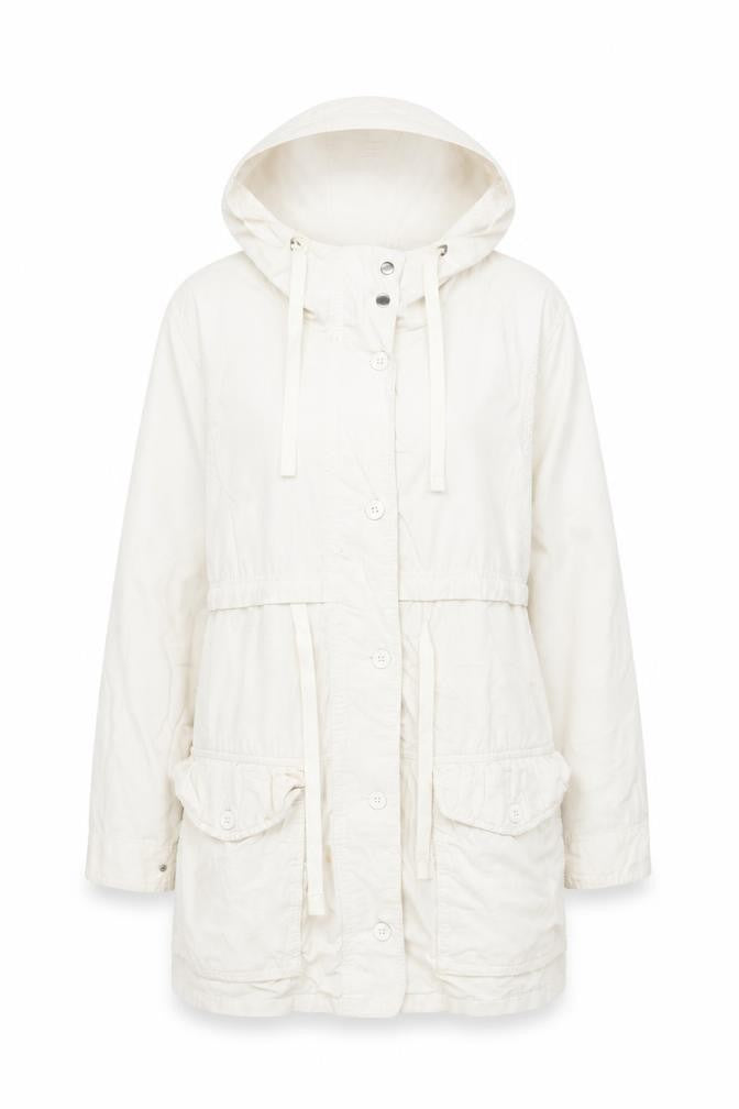 Gap Womens Beige Overcoat Coat Size S Zip