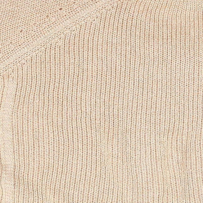 Next Womens Gold V-Neck Acrylic Pullover Jumper Size XL