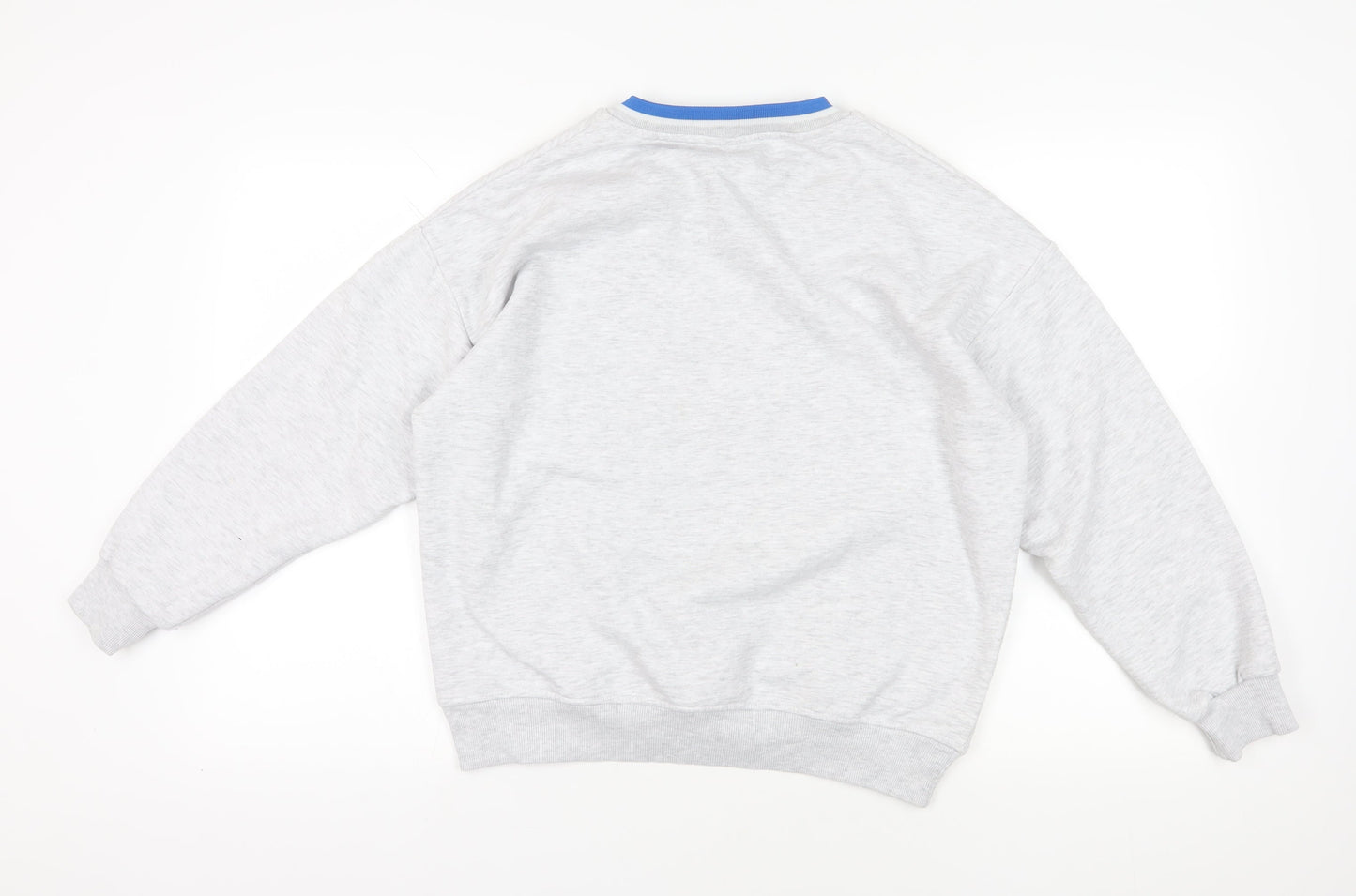 Disney Grey Stitch Pullover Sweatshirt XS