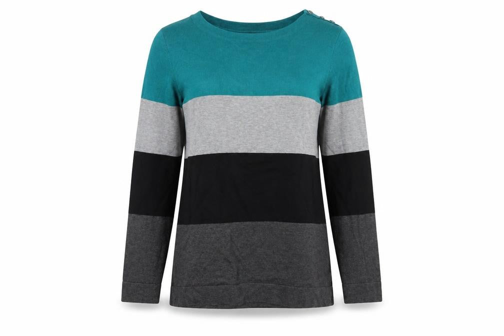 Paramour Multicoloured Striped Jumper Size S