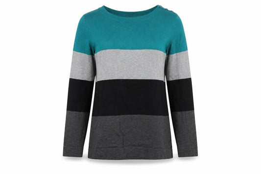 Paramour Multicoloured Striped Jumper Size S
