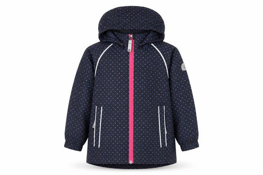 Killtec Blue Polka Dot Girls Rain Coat, 2 Years, Waterproof