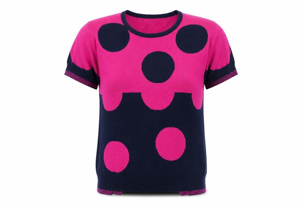 Nikos Nicolaou Multicoloured Polka Dot Jumper M