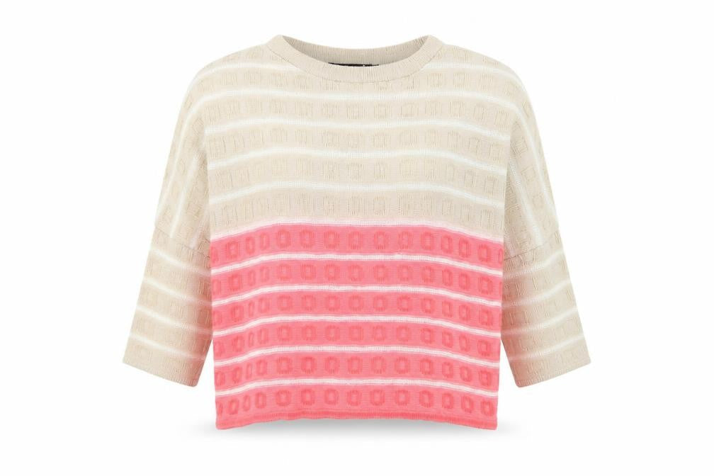 Zuppe Multicoloured Striped Pullover Jumper Size S